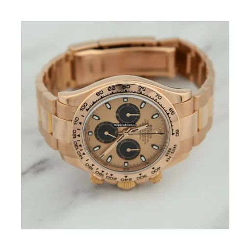Perfect Replica Rolex Daytona 116505 Caliber 4130 Automatic Movement 40mm Rose Gold Case Mens/unisex Watch - Image 4
