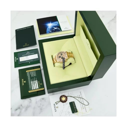 Perfect Replica Rolex Daytona 116505 Caliber 4130 Automatic Movement 40mm Rose Gold Case Mens/unisex Watch - Image 7