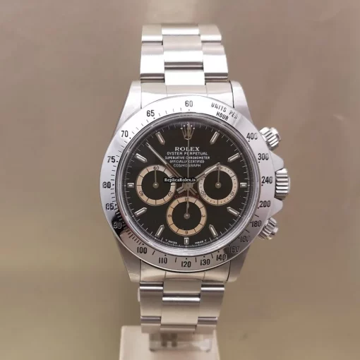 Popular Replica Rolex Daytona 16520 Zenith El Primero Caliber 4030 Automatic Movement 40mm Steel Case Mens/unisex Watch