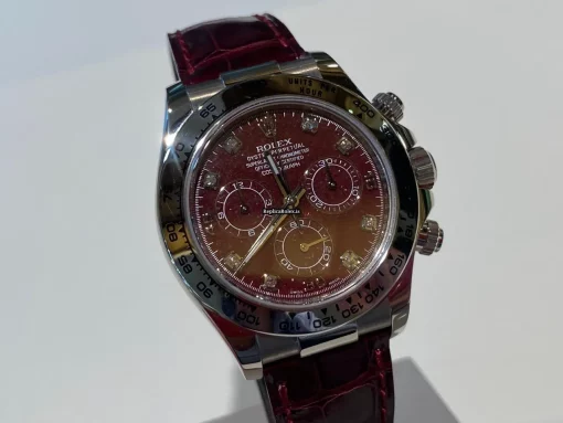 Terrific Replica Rolex Daytona 116519 Caliber 4130 Automatic Movement 40mm White Gold Case Mens/unisex Watch - Image 2