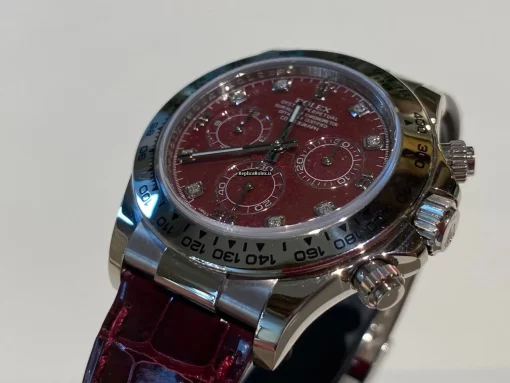 Terrific Replica Rolex Daytona 116519 Caliber 4130 Automatic Movement 40mm White Gold Case Mens/unisex Watch - Image 5