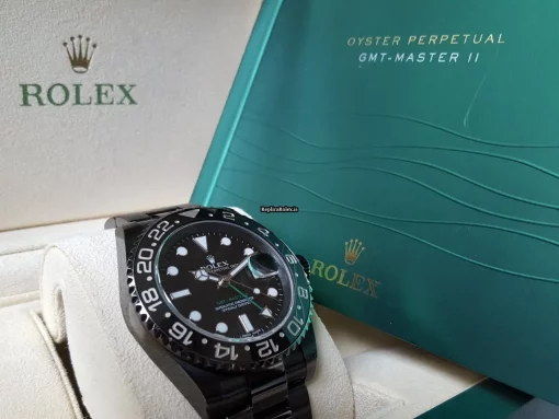 Suitable Fake Rolex Gmt-master II 116710 Caliber 3186 Automatic Movement 40x47mm Steel Case Mens/unisex Watch - Image 12