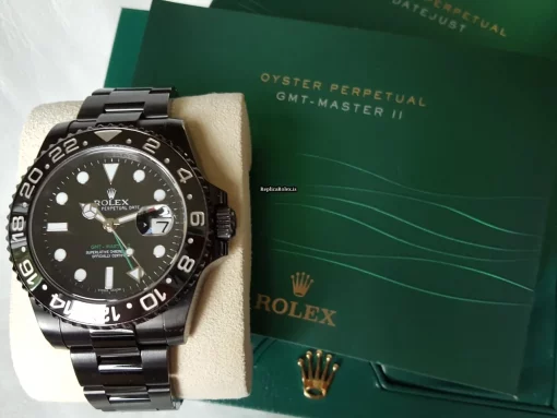 Suitable Fake Rolex Gmt-master II 116710 Caliber 3186 Automatic Movement 40x47mm Steel Case Mens/unisex Watch - Image 13
