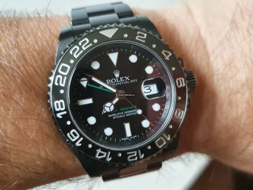 Suitable Fake Rolex Gmt-master II 116710 Caliber 3186 Automatic Movement 40x47mm Steel Case Mens/unisex Watch - Image 16