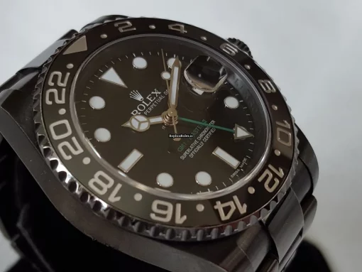 Suitable Fake Rolex Gmt-master II 116710 Caliber 3186 Automatic Movement 40x47mm Steel Case Mens/unisex Watch - Image 5