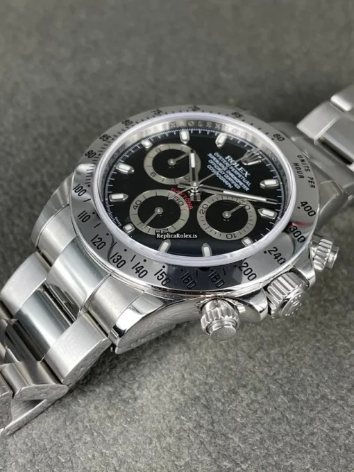 Distinctive Replica Rolex Daytona 116520 Caliber 4130 Automatic Movement 40mm Steel Case Mens/unisex Watch - Image 11