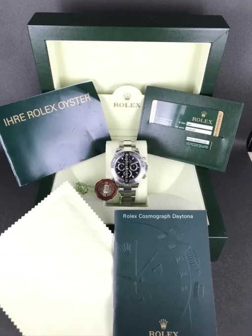Distinctive Replica Rolex Daytona 116520 Caliber 4130 Automatic Movement 40mm Steel Case Mens/unisex Watch - Image 16