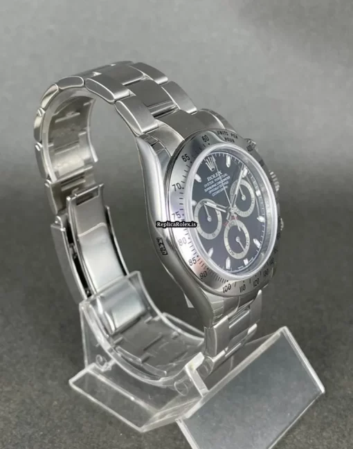 Distinctive Replica Rolex Daytona 116520 Caliber 4130 Automatic Movement 40mm Steel Case Mens/unisex Watch - Image 3