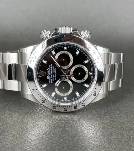 Distinctive Replica Rolex Daytona 116520 Caliber 4130 Automatic Movement 40mm Steel Case Mens/unisex Watch - Image 5