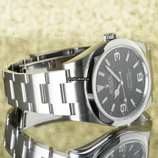Superior Replica Rolex Explorer 214270 Caliber 3132 Automatic Movement 39mm Steel Case Mens/unisex Watch - Image 9