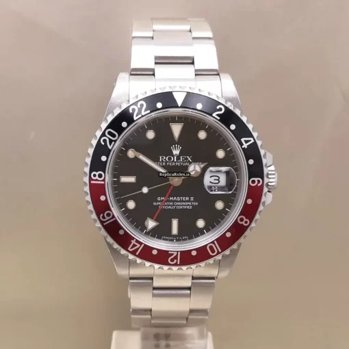 Cheap Fake Rolex Gmt-master II 16710 Caliber 3185 Automatic Movement 40mm Steel Case Mens/unisex Watch