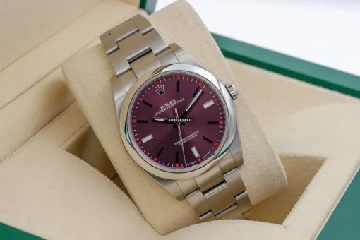 Wholesale Replica Rolex Oyster Perpetual 39 114300 Caliber 3132 Automatic Movement 39mm Steel Case Mens/unisex Watch - Image 8