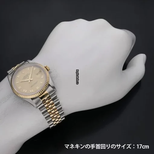 Awesome Fake Rolex Datejust 16233 Caliber 3135 Automatic Movement 36mm Gold/steel Case Watch - Image 7