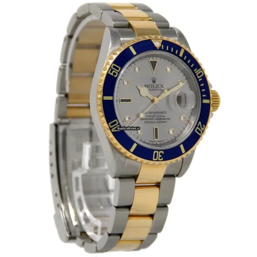 Superior Replica Rolex Submariner Date 16613 Automatic Movement 40mm Steel Case Mens/unisex Watch - Image 5