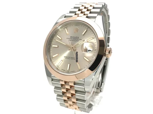 Durable Fake Rolex Datejust 126301 Caliber 3235 Automatic Movement 41mm Gold/steel Case Mens/unisex Watch - Image 2