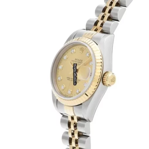 Offering Knockoff Rolex Lady-datejust 69173g Automatic Movement 26mm Steel Case Womens Watch - Image 2
