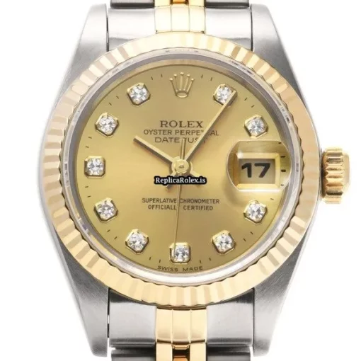 Offering Knockoff Rolex Lady-datejust 69173g Automatic Movement 26mm Steel Case Womens Watch - Image 5