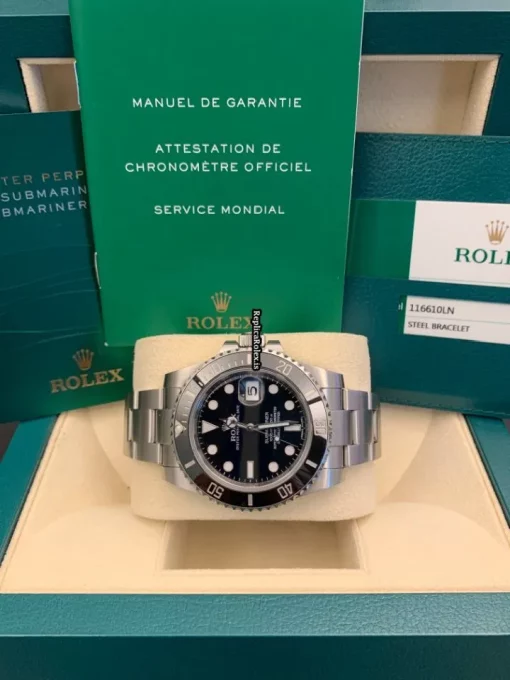 Trustworthy Copies Rolex Submariner Date 116610ln Caliber 3135 Automatic Movement 40mm Steel Case Mens/unisex Watch - Image 2