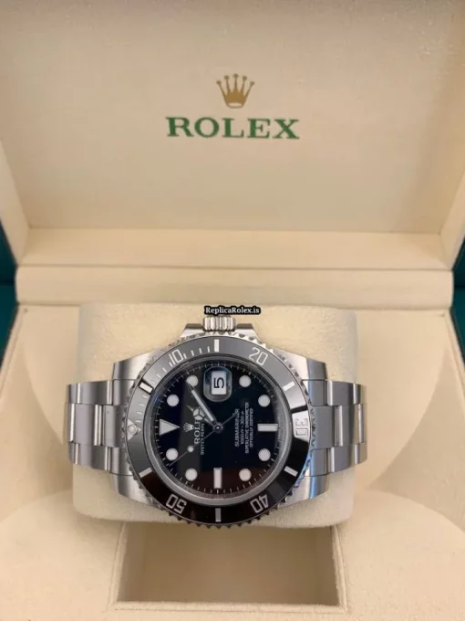 Trustworthy Copies Rolex Submariner Date 116610ln Caliber 3135 Automatic Movement 40mm Steel Case Mens/unisex Watch - Image 5