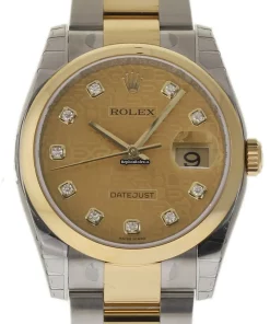Durable Fake Rolex Datejust 116203 Caliber 3135 Automatic Movement 36mm Steel Case Mens/unisex Watch