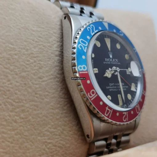 Luxury Replica Rolex Gmt-master 1675 Caliber 1570 Automatic Movement 40mm Steel Case Mens/unisex Watch - Image 11