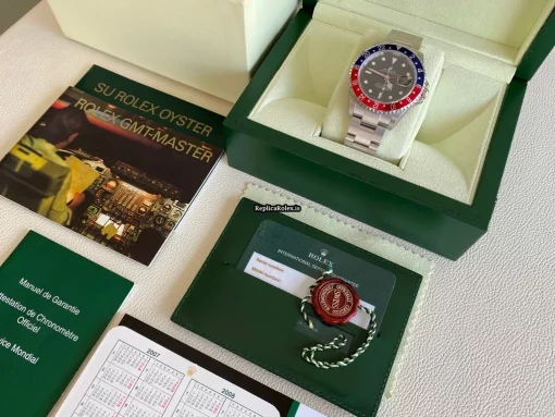 Unique Fakes Rolex Gmt-master II 16710 Caliber 3186 Automatic Movement 40mm Steel Case Mens/unisex Watch