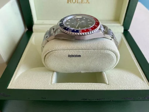Unique Fakes Rolex Gmt-master II 16710 Caliber 3186 Automatic Movement 40mm Steel Case Mens/unisex Watch - Image 10