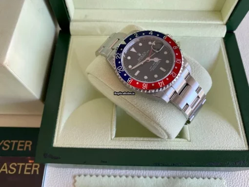 Unique Fakes Rolex Gmt-master II 16710 Caliber 3186 Automatic Movement 40mm Steel Case Mens/unisex Watch - Image 2