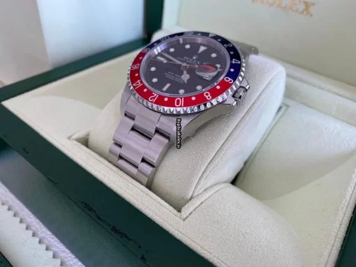 Unique Fakes Rolex Gmt-master II 16710 Caliber 3186 Automatic Movement 40mm Steel Case Mens/unisex Watch - Image 4