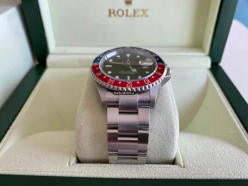 Unique Fakes Rolex Gmt-master II 16710 Caliber 3186 Automatic Movement 40mm Steel Case Mens/unisex Watch - Image 7