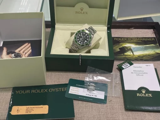 Quality Replica Rolex Submariner Date 16610lv Caliber 3135 Automatic Movement 40mm Steel Case Mens/unisex Watch - Image 4