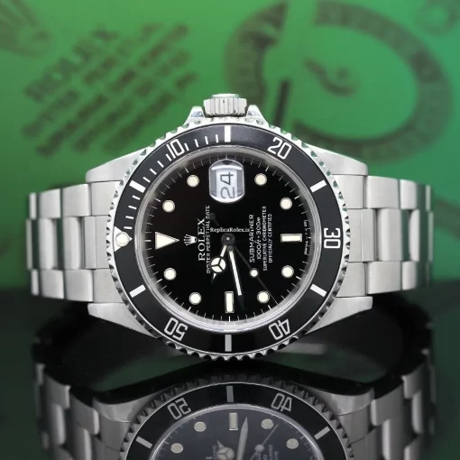 Attractive Fake Rolex Submariner Date 16610 Caliber 3135 Automatic Movement 40mm Steel Case Mens/unisex Watch - Image 2