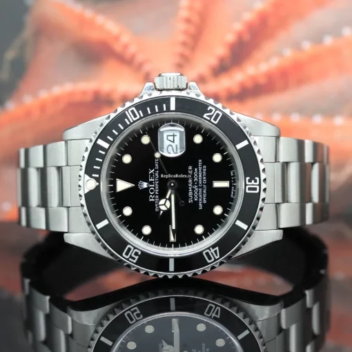 Attractive Fake Rolex Submariner Date 16610 Caliber 3135 Automatic Movement 40mm Steel Case Mens/unisex Watch - Image 4