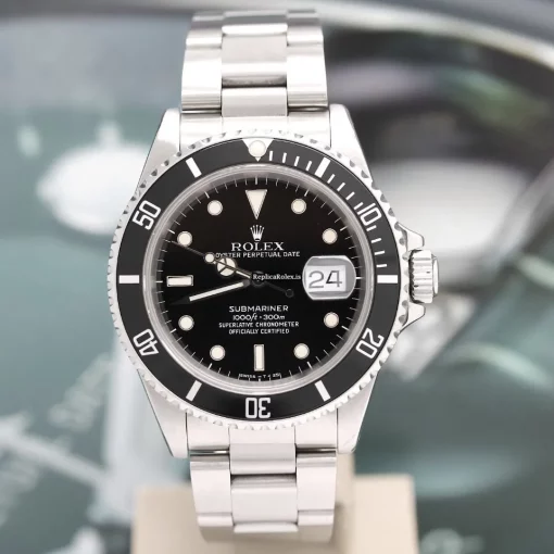 Attractive Fake Rolex Submariner Date 16610 Caliber 3135 Automatic Movement 40mm Steel Case Mens/unisex Watch - Image 5
