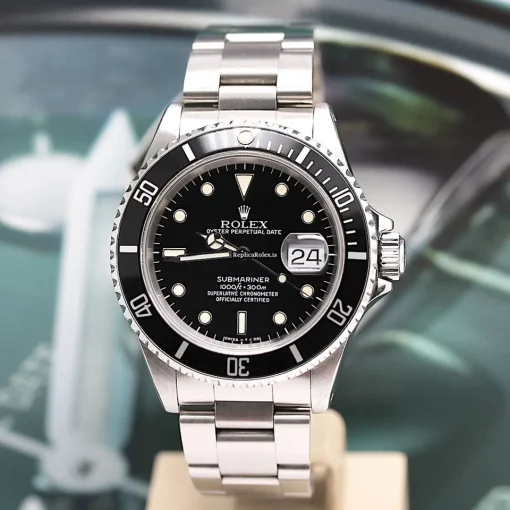 Attractive Fake Rolex Submariner Date 16610 Caliber 3135 Automatic Movement 40mm Steel Case Mens/unisex Watch - Image 7