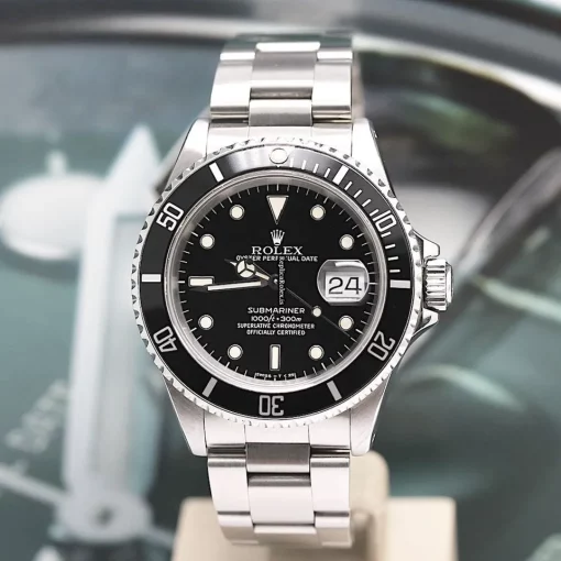 Attractive Fake Rolex Submariner Date 16610 Caliber 3135 Automatic Movement 40mm Steel Case Mens/unisex Watch - Image 8