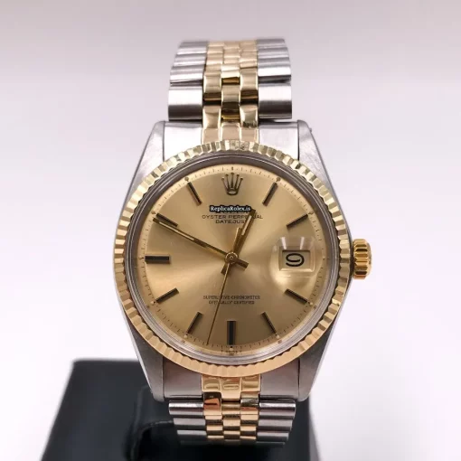 Recommend Clone Rolex Datejust 1601 Caliber 3035 Automatic Movement 36mm Gold/steel Case Mens/unisex Watch