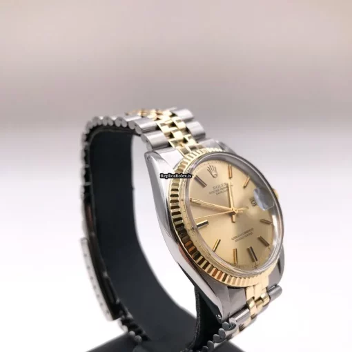 Recommend Clone Rolex Datejust 1601 Caliber 3035 Automatic Movement 36mm Gold/steel Case Mens/unisex Watch - Image 3