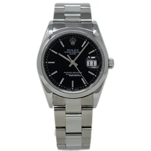 Incredible Replica Rolex Oyster Perpetual Date 15200 Automatic Movement 34mm Steel Case Womens Watch - Image 2