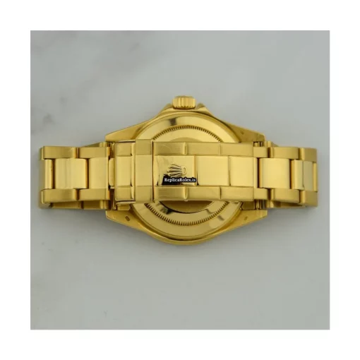Exquisite Fake Rolex Submariner Date 16618 Caliber 3135 Automatic Movement 40mm Yellow Gold Case Mens/unisex Watch - Image 3