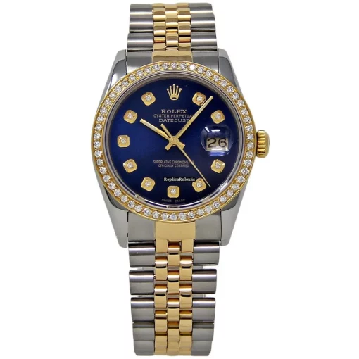 Exquisite Replica Rolex Datejust 16013 Automatic Movement 36mm Steel Case Mens/unisex Watch - Image 2