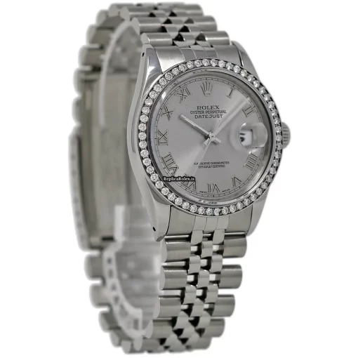Amazing Fake Rolex Datejust 16030 Automatic Movement 36mm Steel Case Mens/unisex Watch - Image 4