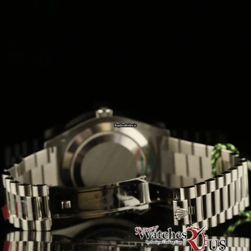 Discount Imitation Rolex Day-date II 218239 Caliber 3156 Automatic Movement 41mm White Gold Case Mens/unisex Watch - Image 4