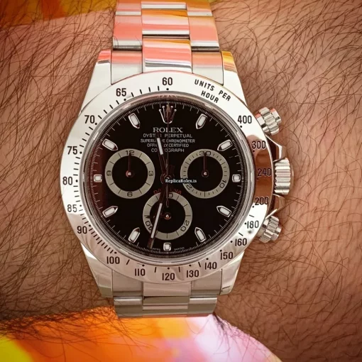 Terrific Fake Rolex Daytona 116520 Caliber 4130 Automatic Movement 40mm Steel Case Mens/unisex Watch