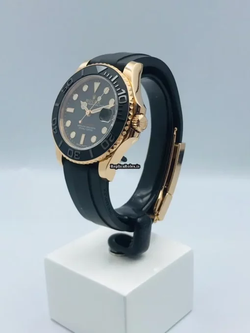 Amazing Replica Rolex Yacht-master 37 268655 Caliber 2236 Automatic Movement 37mm Rose Gold Case Mens/unisex Watch - Image 2