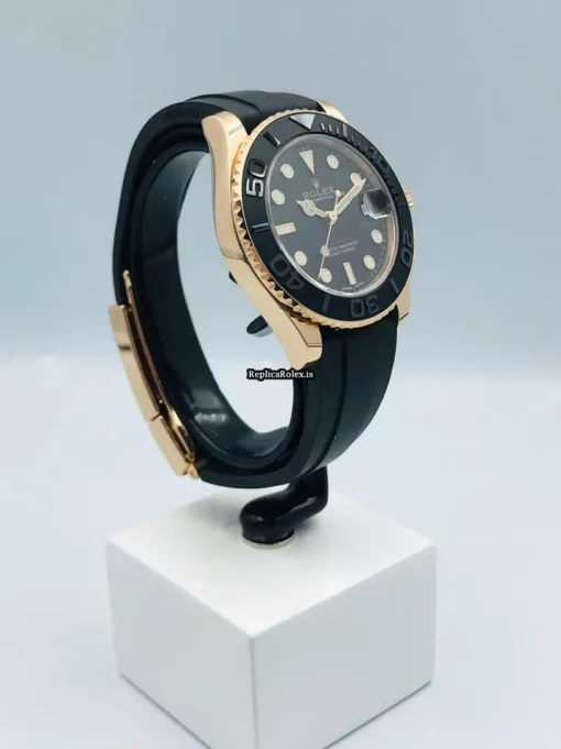 Amazing Replica Rolex Yacht-master 37 268655 Caliber 2236 Automatic Movement 37mm Rose Gold Case Mens/unisex Watch - Image 3