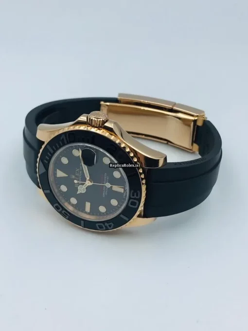 Amazing Replica Rolex Yacht-master 37 268655 Caliber 2236 Automatic Movement 37mm Rose Gold Case Mens/unisex Watch - Image 4