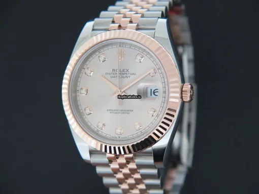 Great Clone Rolex Datejust II 126331 Automatic Movement 41mm Gold/steel Case Mens/unisex Watch
