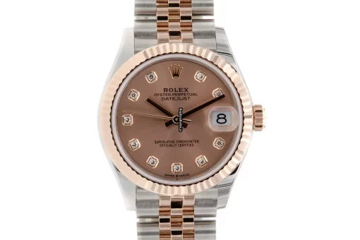Awesome Replicas Rolex Datejust 278271 Caliber 2236 Automatic Movement 31x37mm Gold/steel Case Womens Watch
