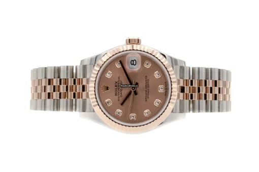 Awesome Replicas Rolex Datejust 278271 Caliber 2236 Automatic Movement 31x37mm Gold/steel Case Womens Watch - Image 2